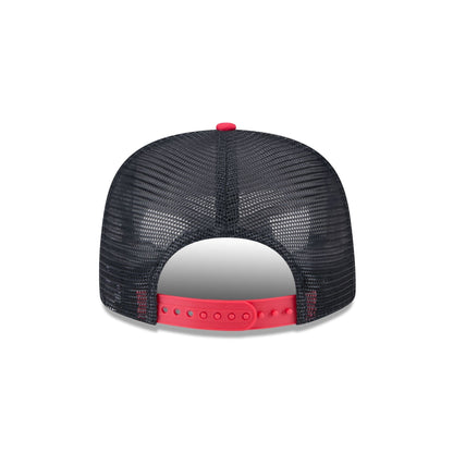 Cleveland Guardians Retro Script 9FIFTY A-Frame Trucker Hat
