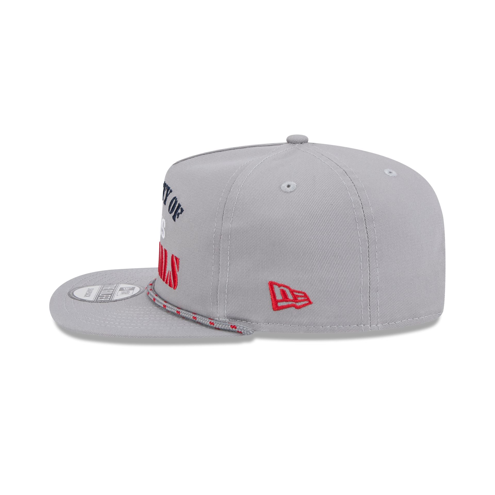 St. Louis Cardinals Vintage Gray Rope Golfer Hat