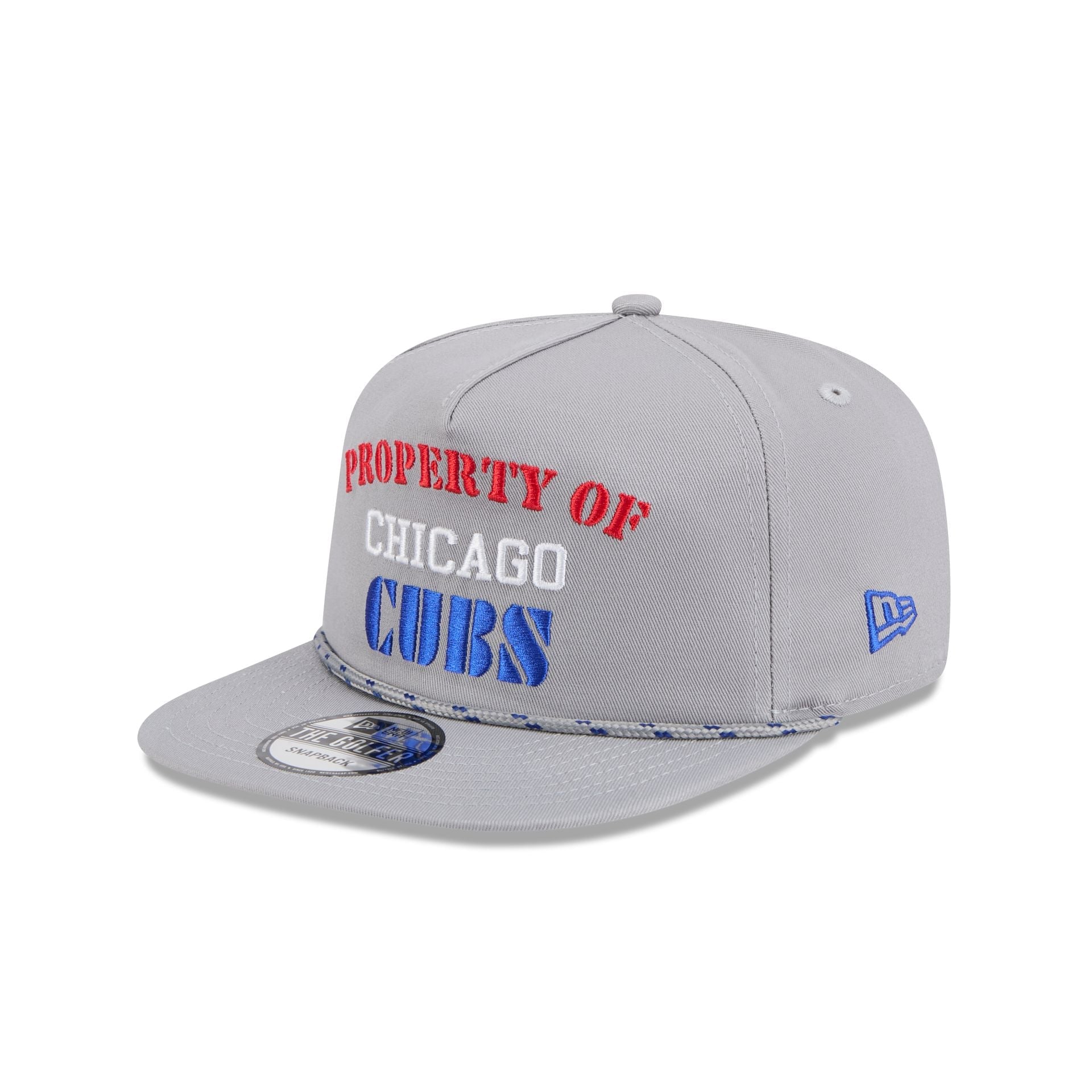 Chicago Cubs Vintage Gray Rope Golfer Hat