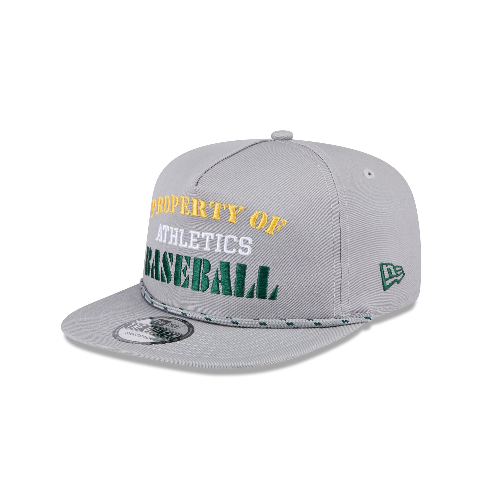 Athletics Vintage Gray Rope Golfer Hat