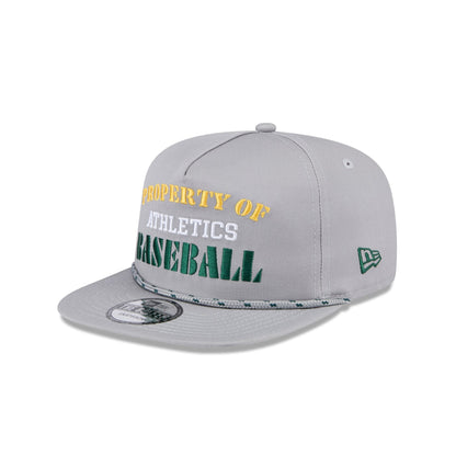 Athletics Vintage Gray Rope Golfer Hat