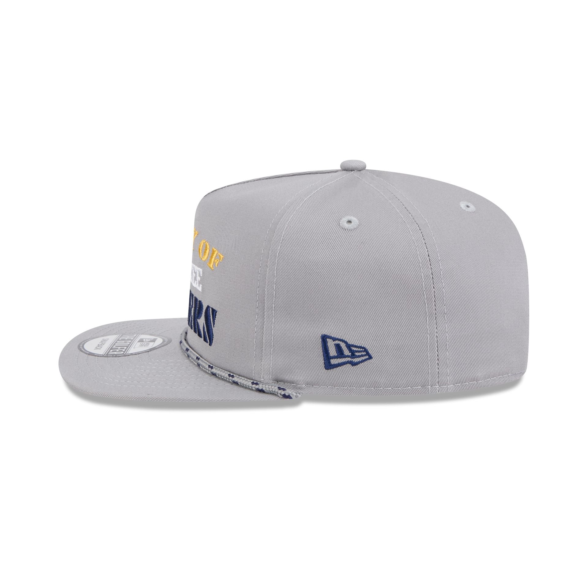 Milwaukee Brewers Vintage Gray Rope Golfer Hat