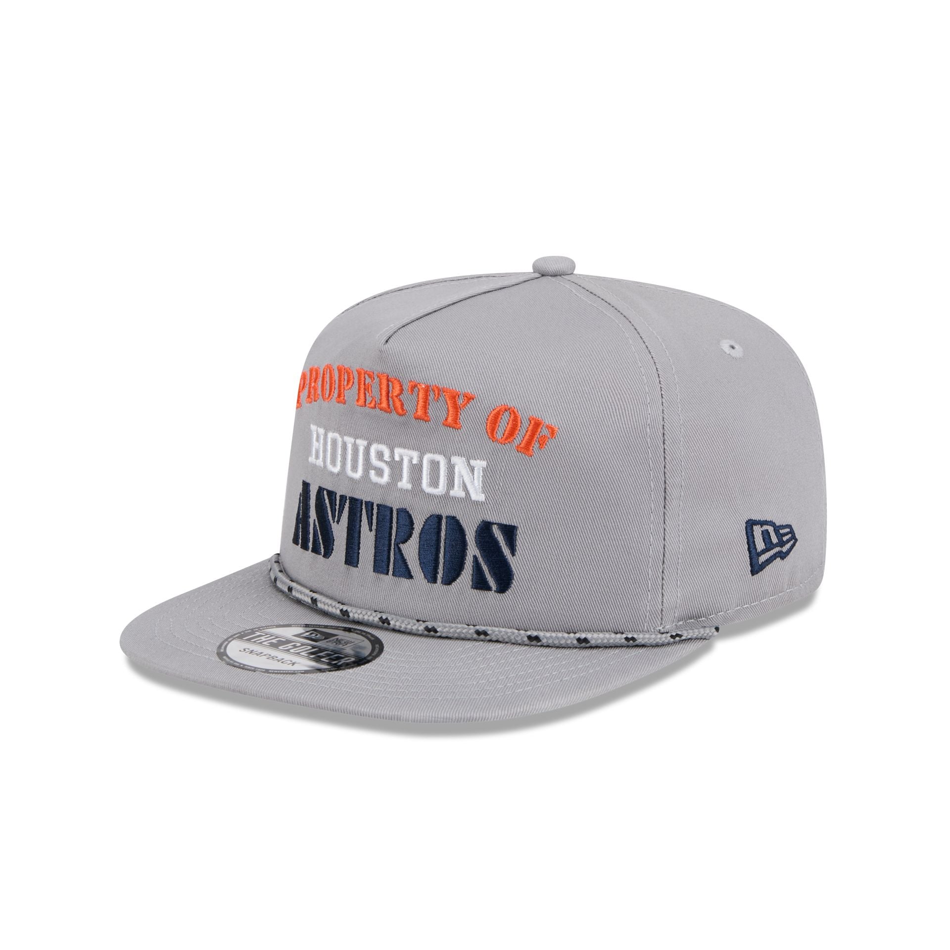 Houston Astros Vintage Gray Rope Golfer Hat