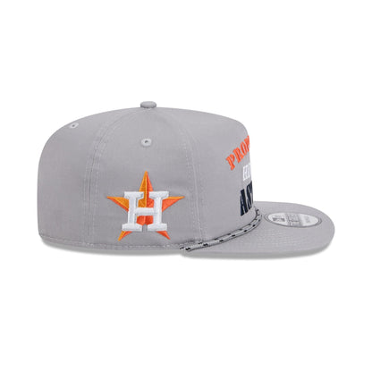 Houston Astros Vintage Gray Rope Golfer Hat