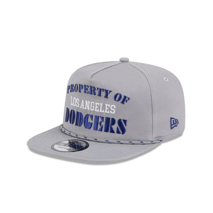 Los Angeles Dodgers Vintage Gray Rope Golfer Hat