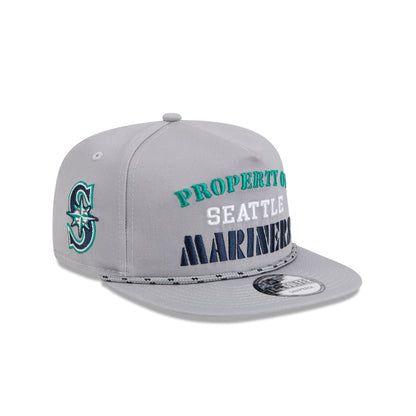 Seattle Mariners Vintage Gray Rope Golfer Hat