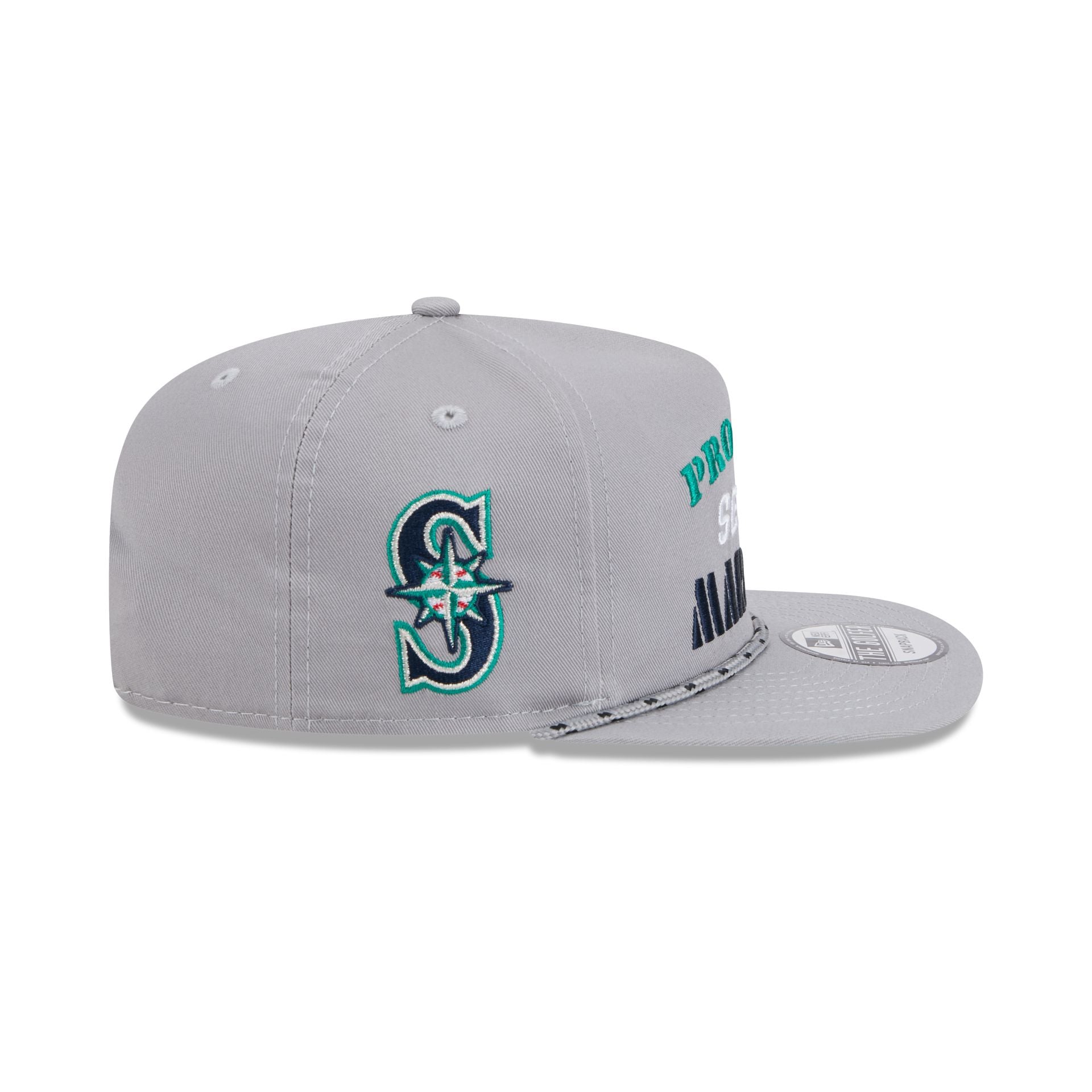 Seattle Mariners Vintage Gray Rope Golfer Hat