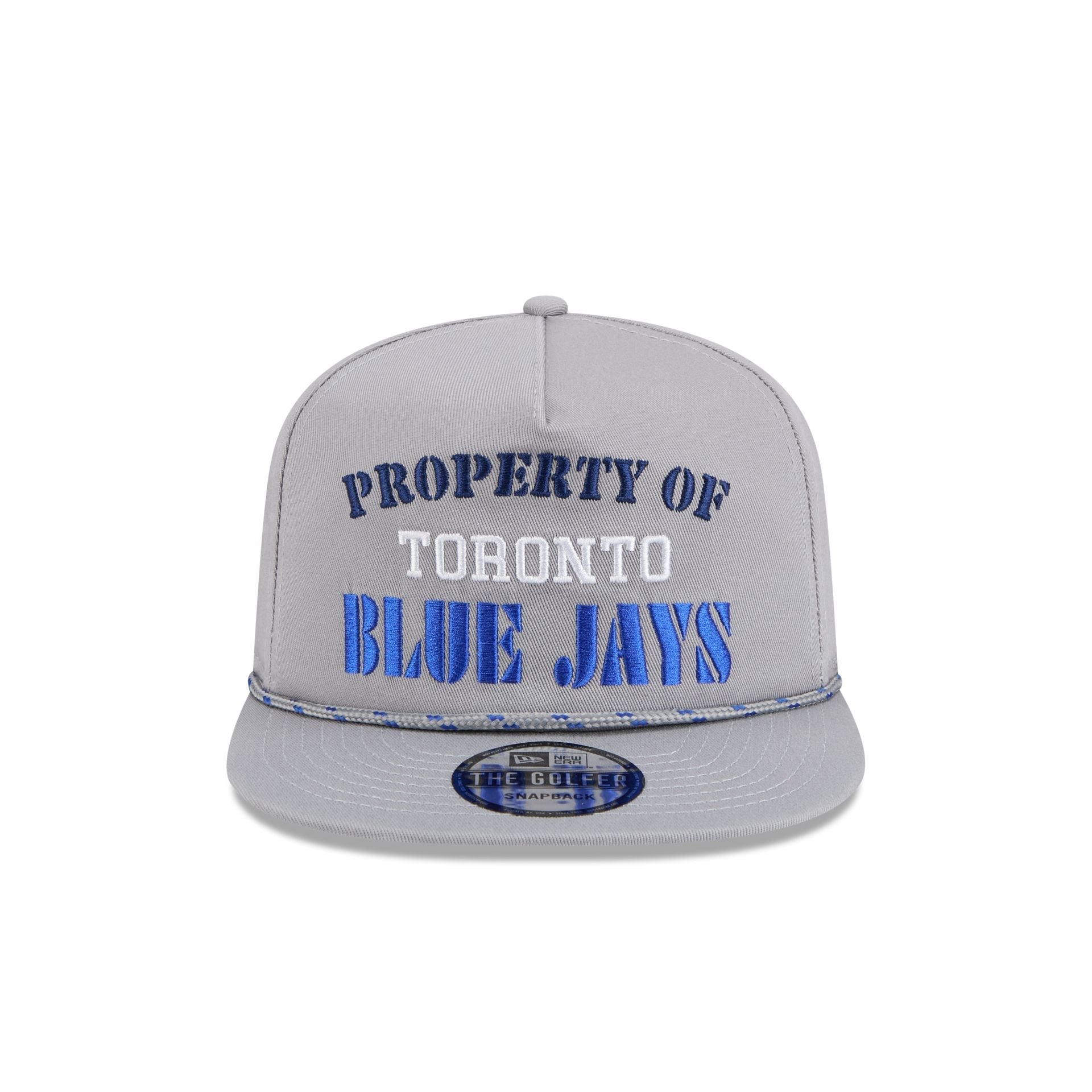 Toronto Blue Jays Vintage Gray Rope Golfer Hat