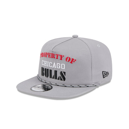 Chicago Bulls Vintage Gray Rope Golfer Hat