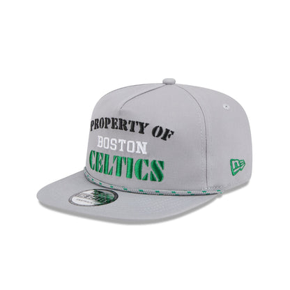 Boston Celtics Vintage Gray Rope Golfer Hat