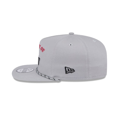 Miami Heat Vintage Gray Rope Golfer Hat