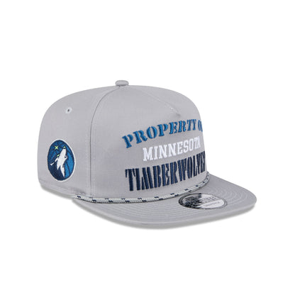 Minnesota Timberwolves Vintage Gray Rope Golfer Hat