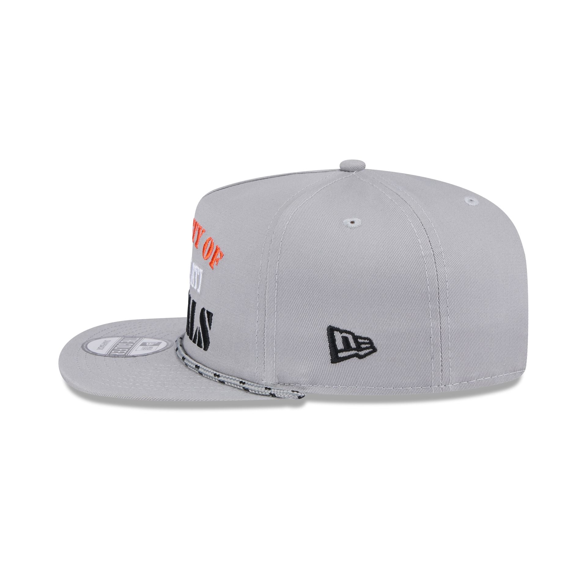 Cincinnati Bengals Vintage Gray Rope Golfer Hat