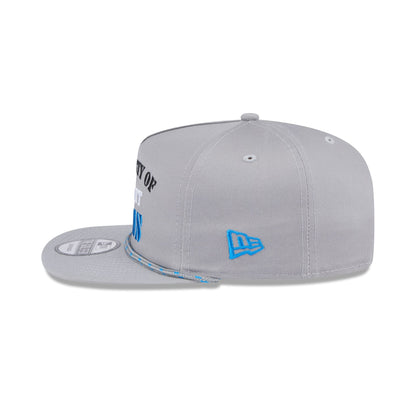 Detroit Lions Vintage Gray Rope Golfer Hat