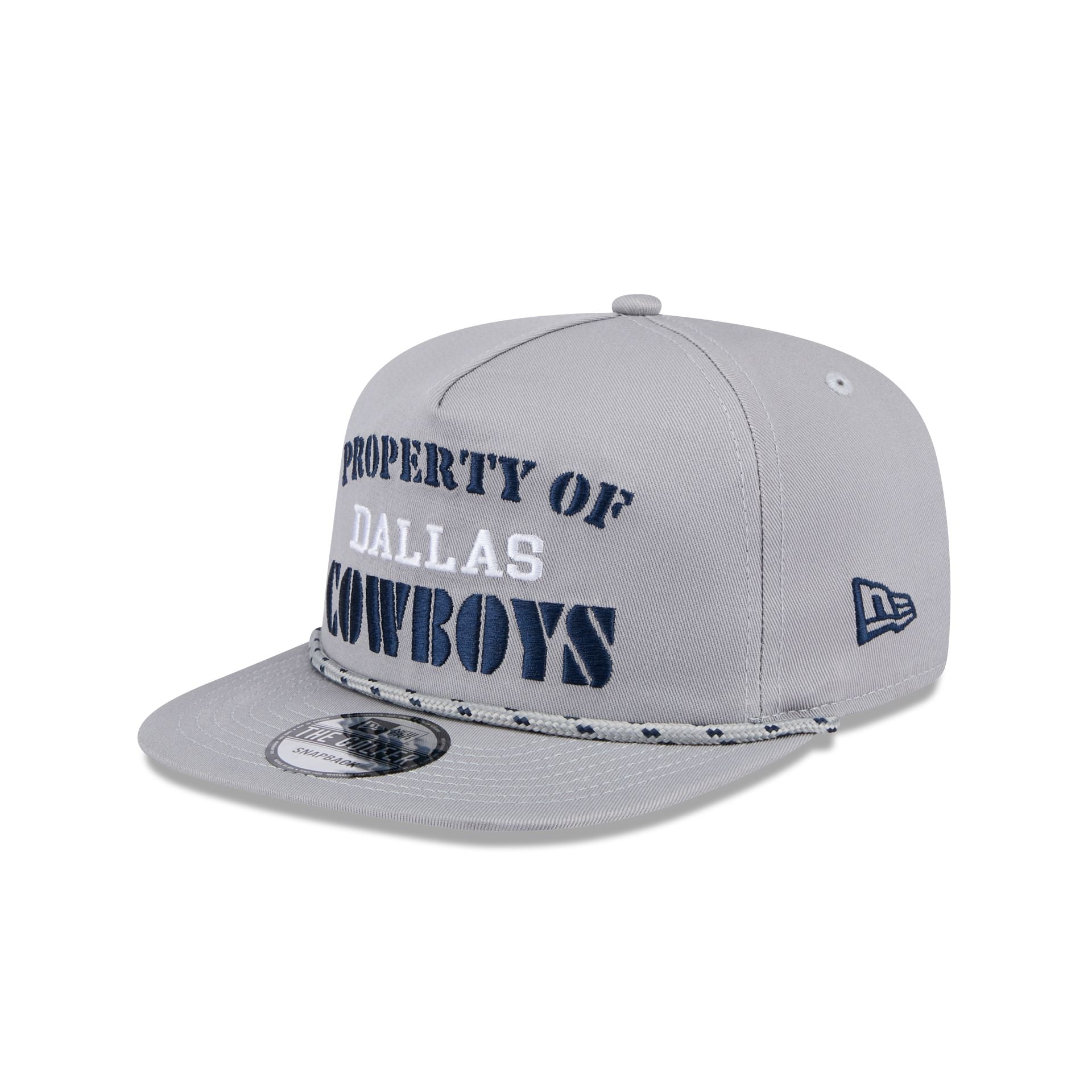 Dallas Cowboys Vintage Gray Rope Golfer Hat