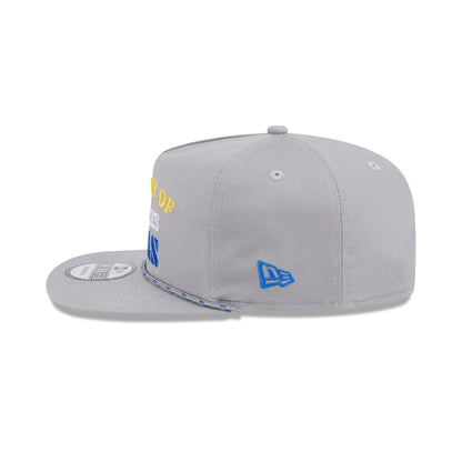 Los Angeles Rams Vintage Gray Rope Golfer Hat