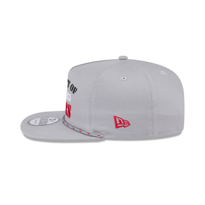 San Francisco 49ers Vintage Gray Rope Golfer Hat