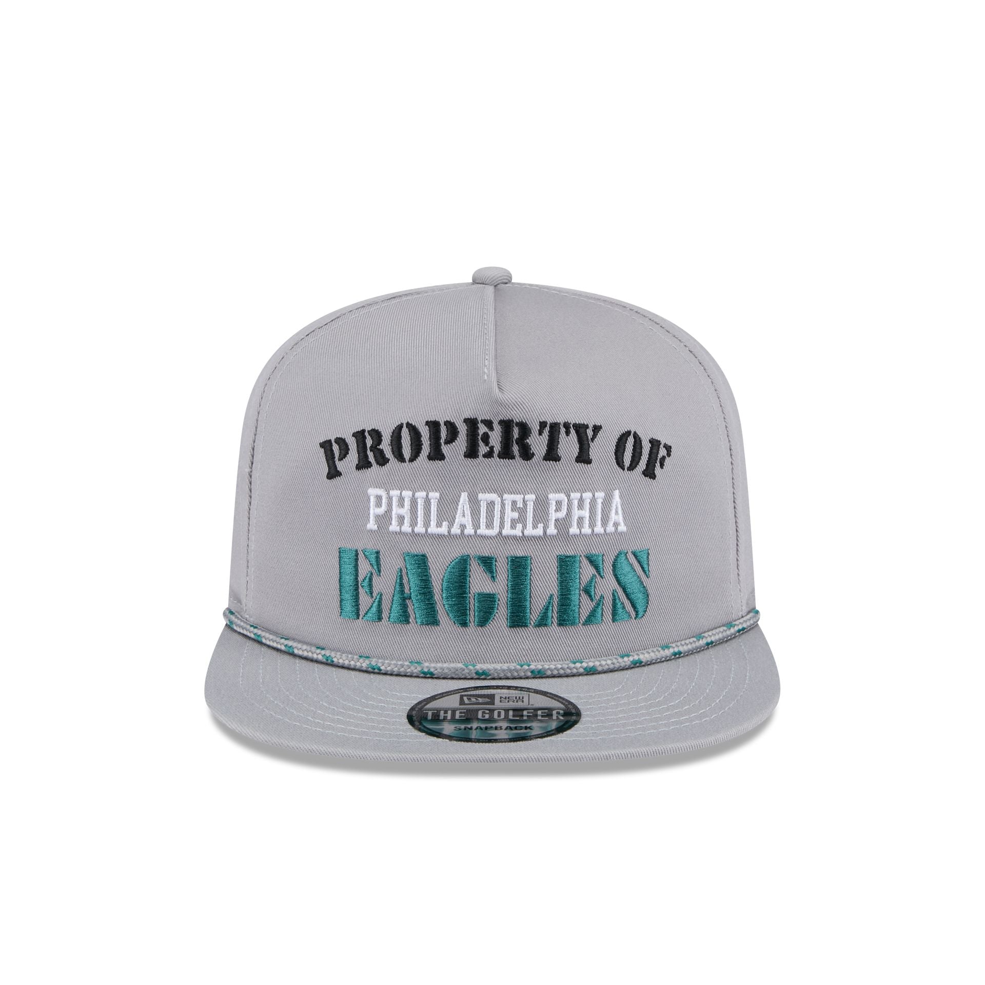 Philadelphia Eagles Vintage Gray Rope Golfer Hat