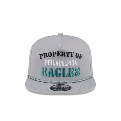 Philadelphia Eagles Vintage Gray Rope Golfer Hat