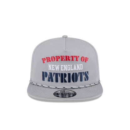 New England Patriots Vintage Gray Rope Golfer Hat