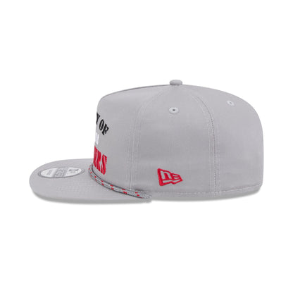 Tampa Bay Buccaneers Vintage Gray Rope Golfer Hat