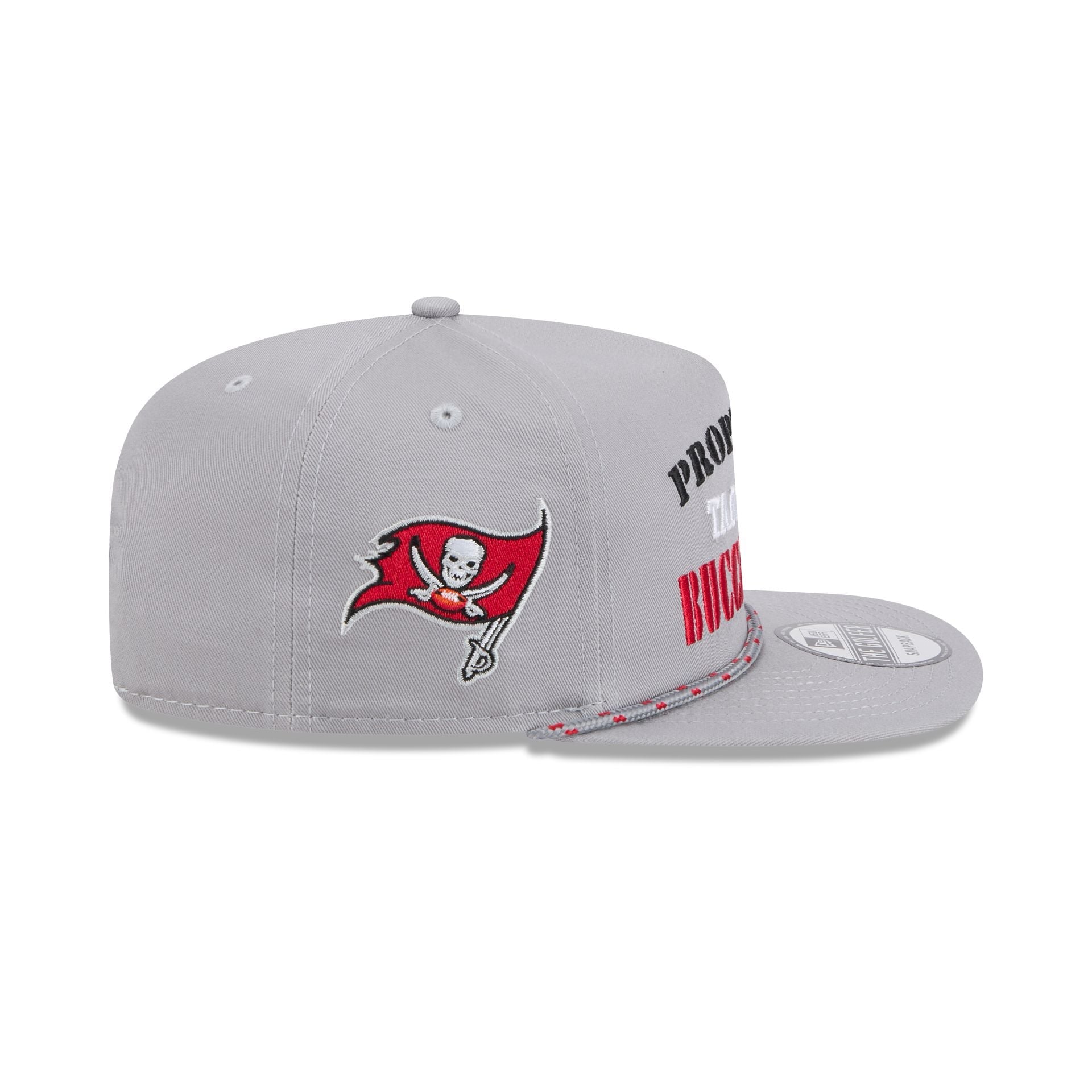 Tampa Bay Buccaneers Vintage Gray Rope Golfer Hat