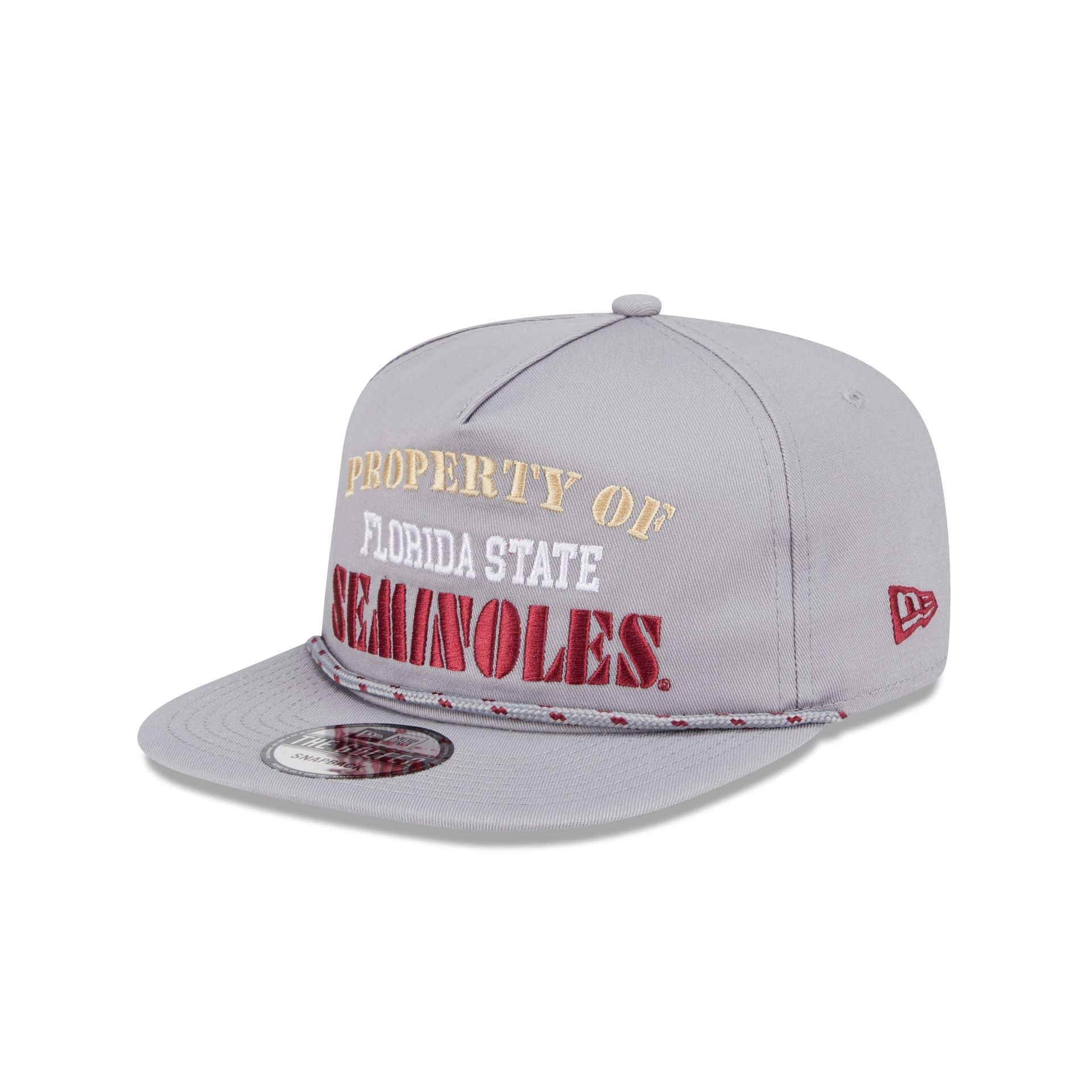 Florida State Seminoles Vintage Gray Rope Golfer Hat