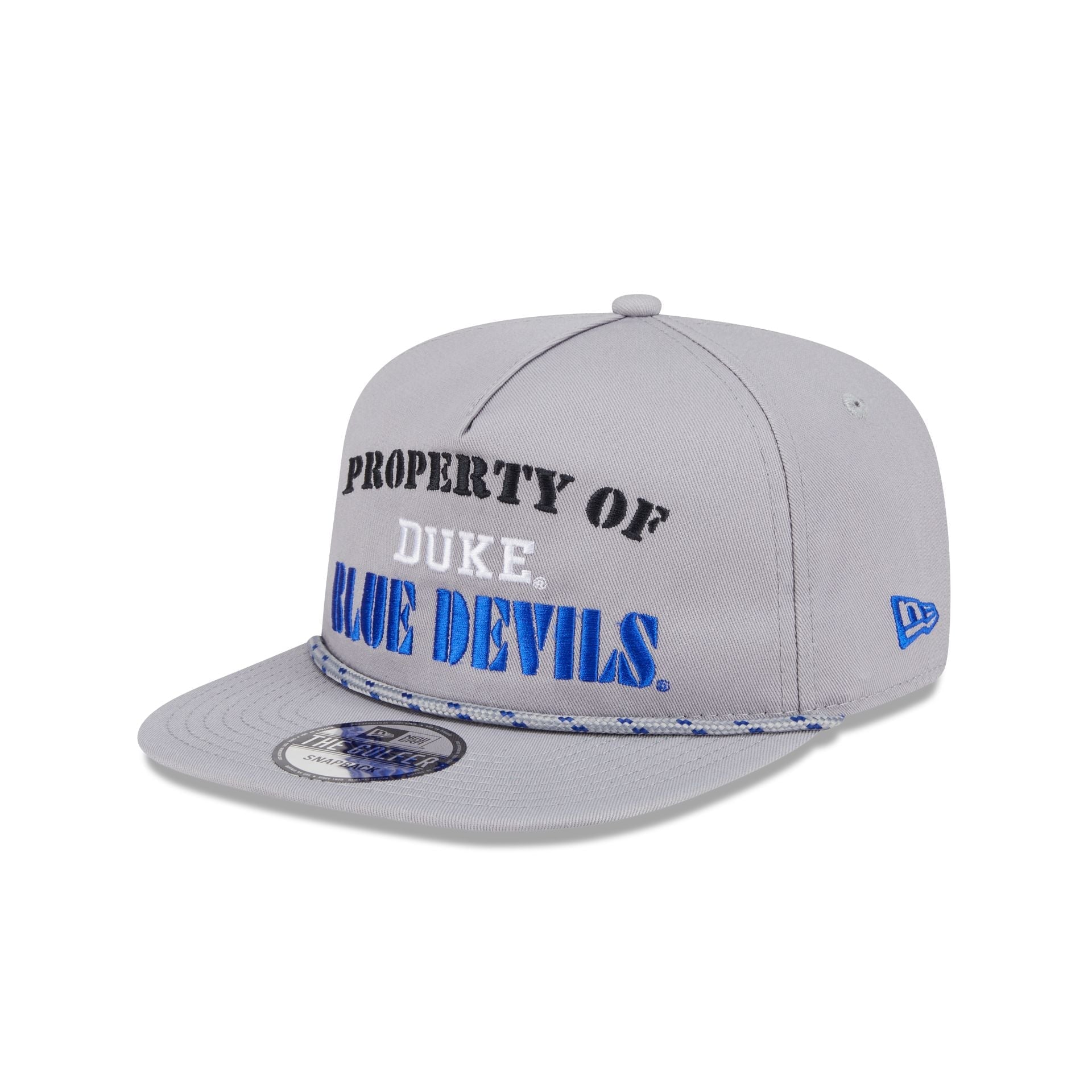 Duke Blue Devils Vintage Gray Rope Golfer Hat
