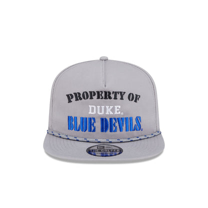 Duke Blue Devils Vintage Gray Rope Golfer Hat