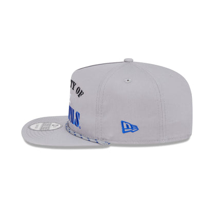 Duke Blue Devils Vintage Gray Rope Golfer Hat