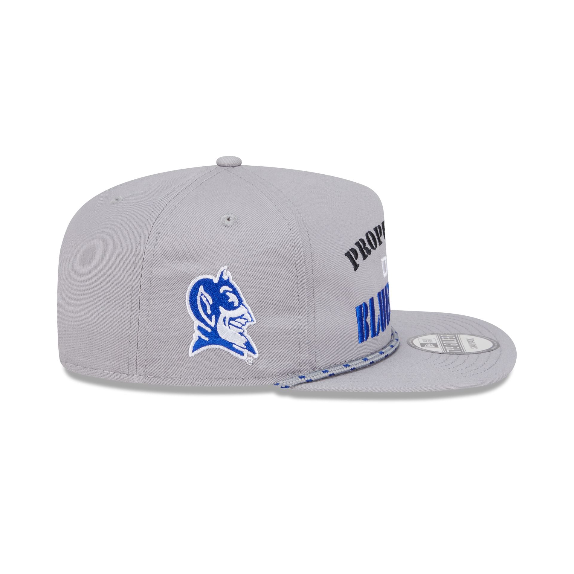 Duke Blue Devils Vintage Gray Rope Golfer Hat