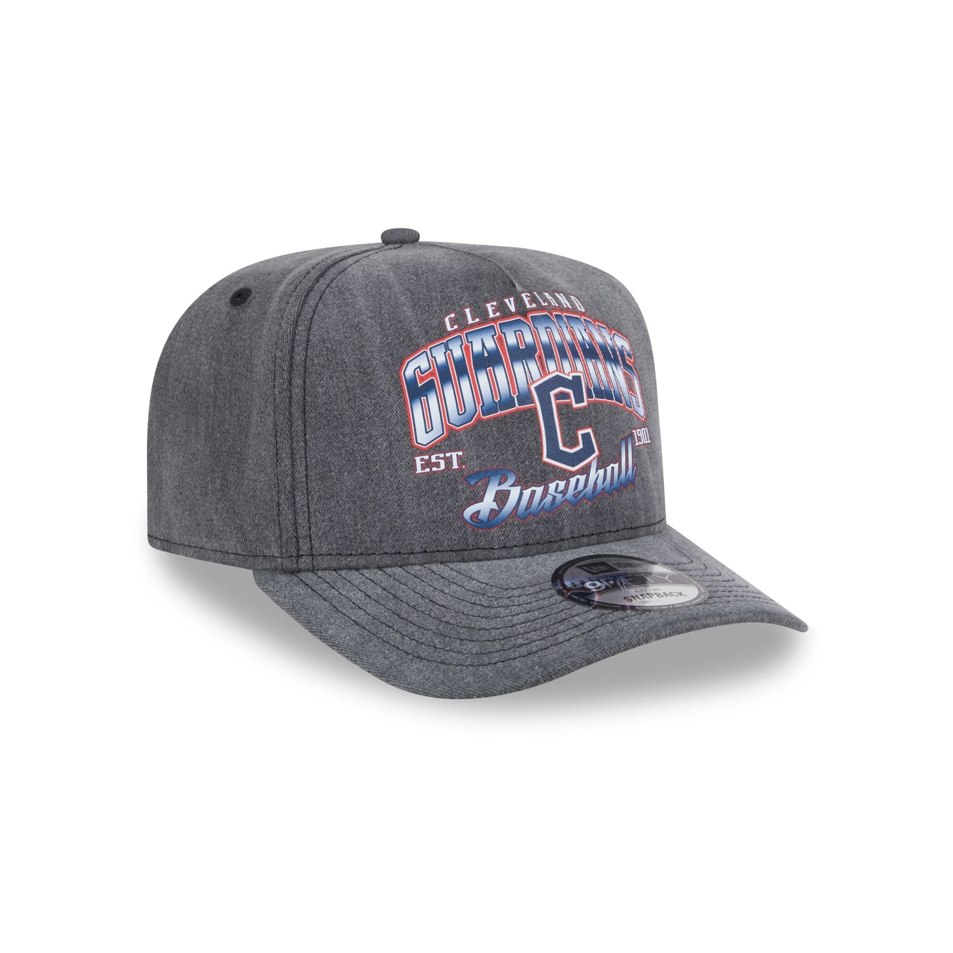 Cleveland Guardians Washed 9FIFTY A-Frame Snapback Hat