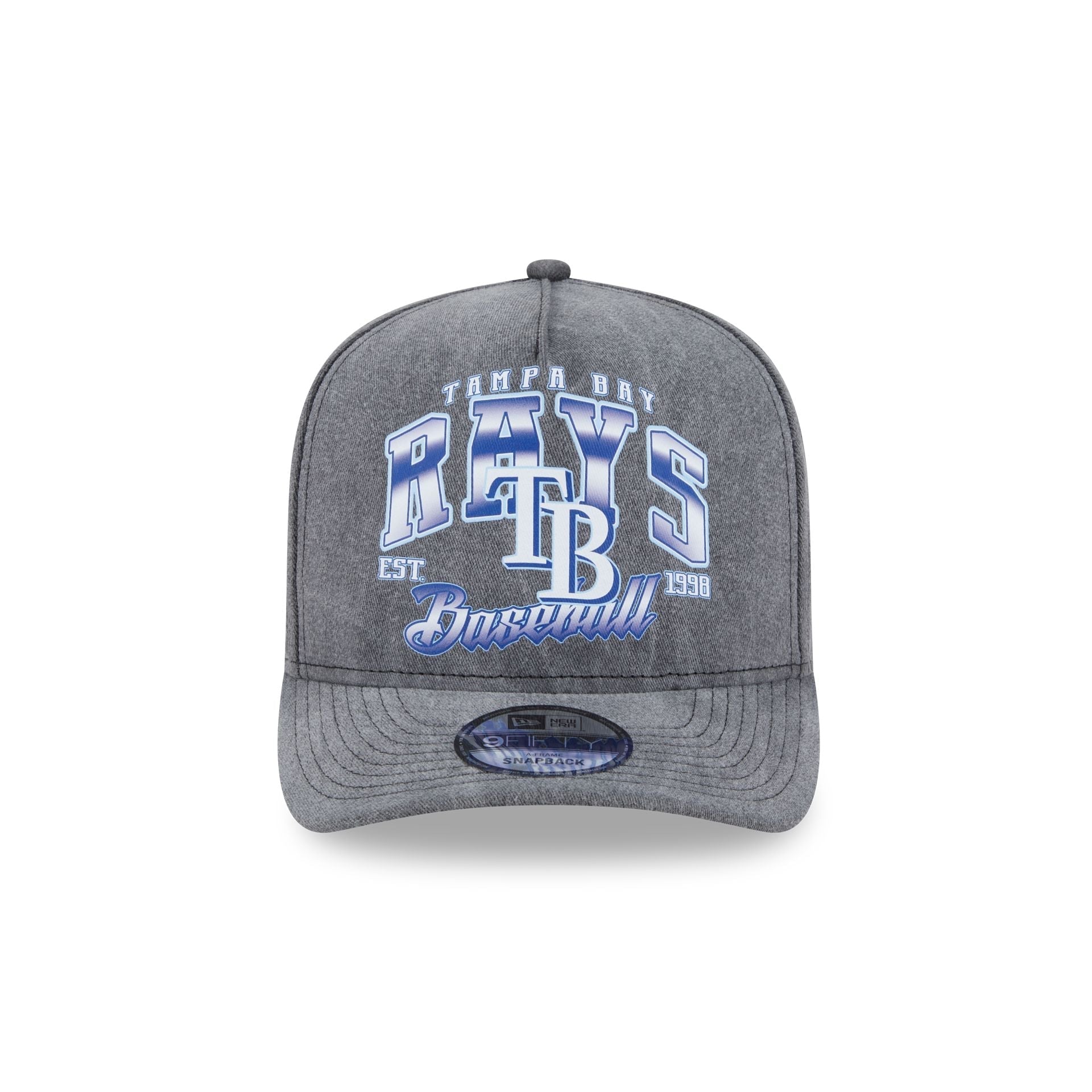 Tampa Bay Rays Washed 9FIFTY A-Frame Snapback Hat