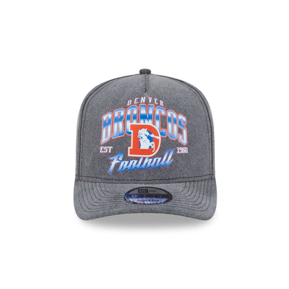 Denver Broncos Washed 9FIFTY A-Frame Snapback Hat