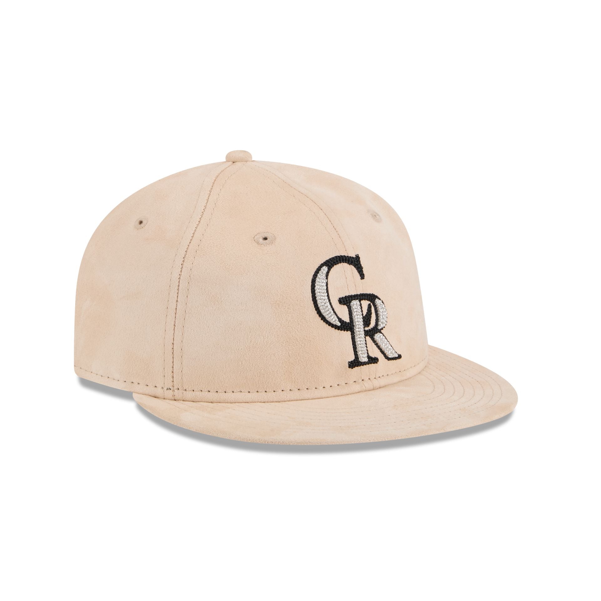 Colorado Rockies Stone Suede Retro Crown 9FIFTY Snapback Hat