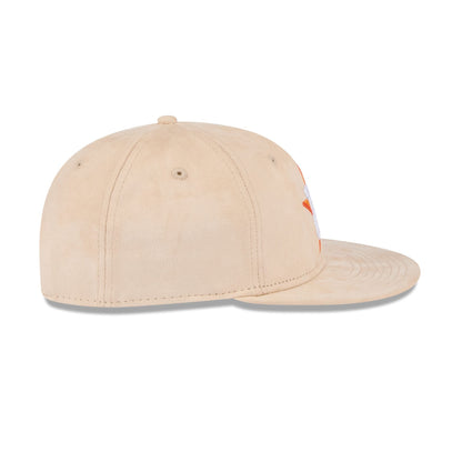 Houston Astros Stone Suede Retro Crown 9FIFTY Snapback Hat