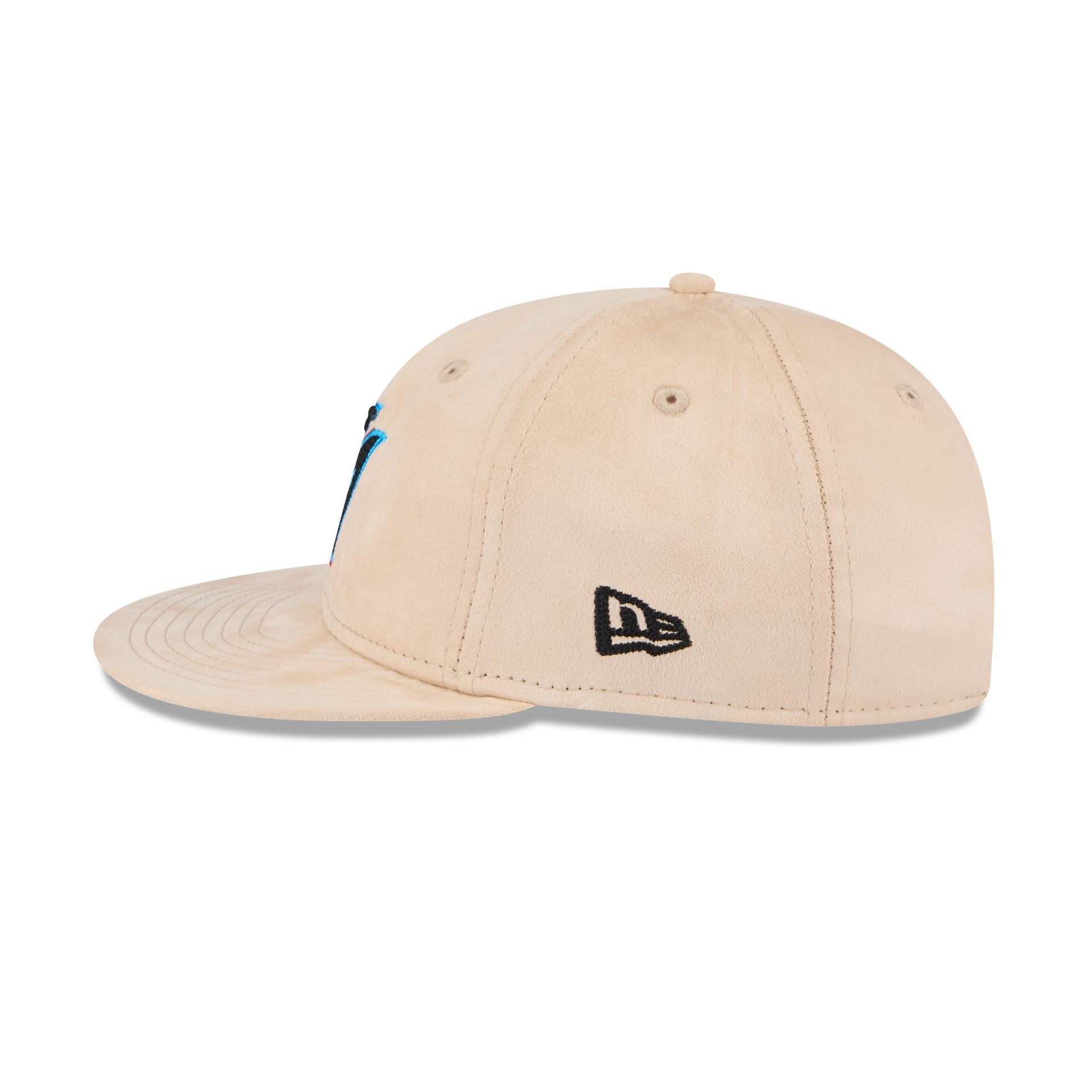Miami Marlins Stone Suede Retro Crown 9FIFTY Snapback Hat