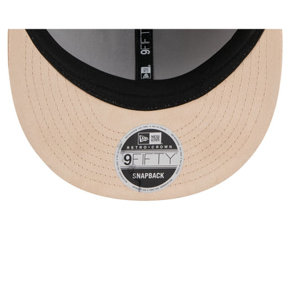 Milwaukee Brewers Stone Suede Retro Crown 9FIFTY Snapback Hat