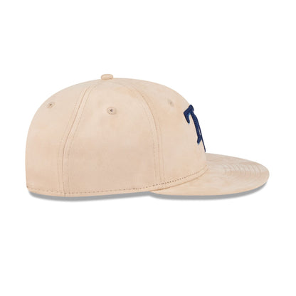 Tampa Bay Rays Stone Suede Retro Crown 9FIFTY Snapback Hat