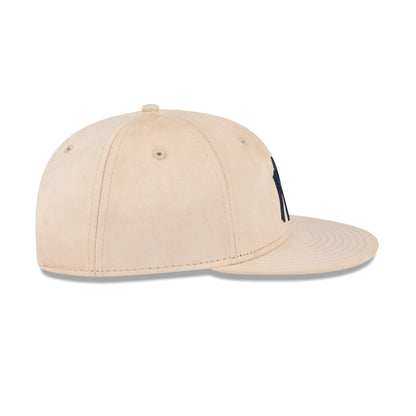 New York Yankees Stone Suede Retro Crown 9FIFTY Snapback Hat