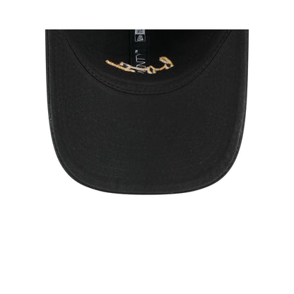 Boston Bruins Women's Script 9TWENTY Adjustable Hat