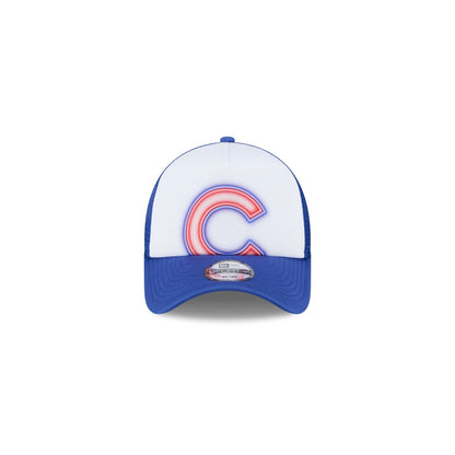 Chicago Cubs Kids Painted 9FORTY A-Frame Trucker Hat
