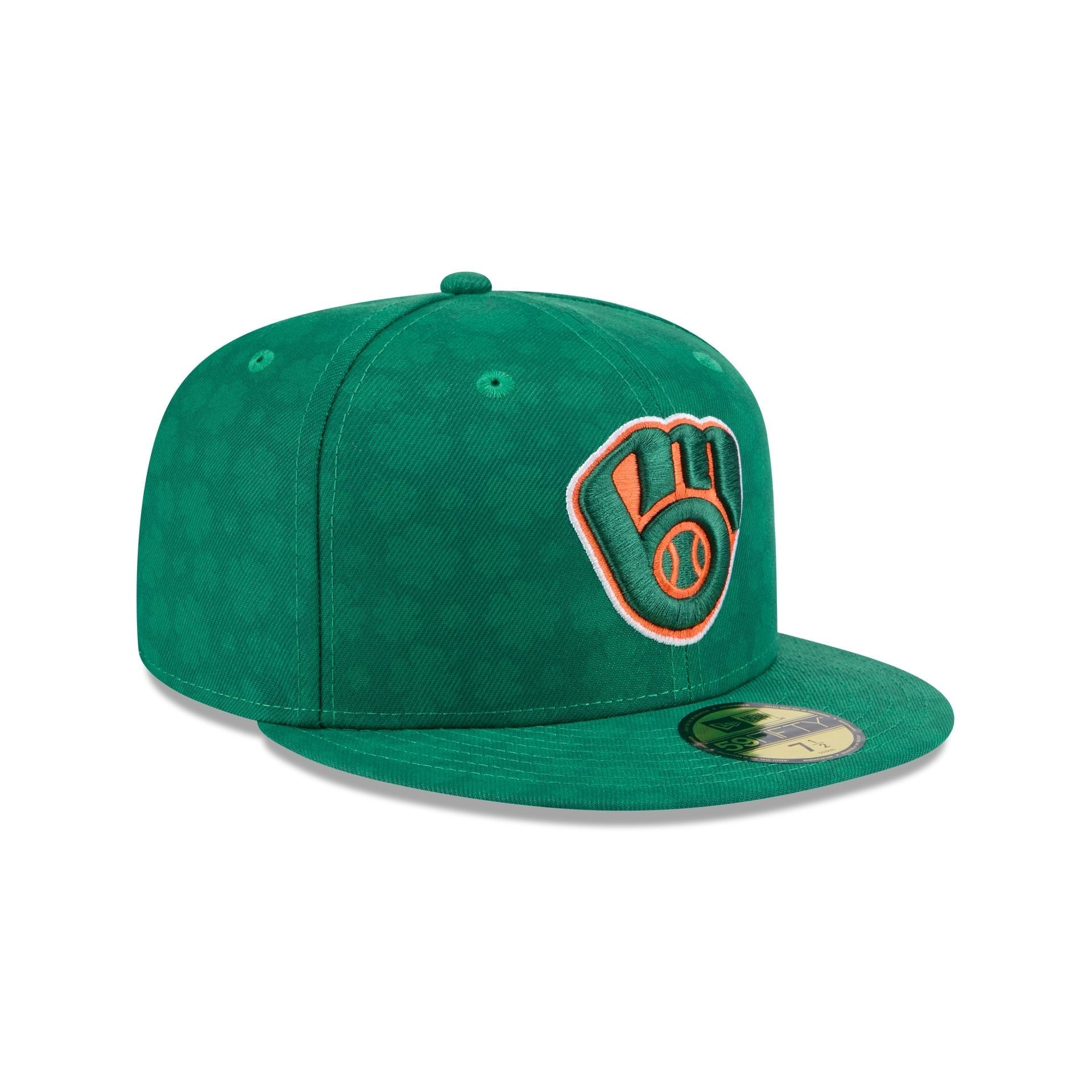 Milwaukee Brewers St. Patrick's Day 2025 59FIFTY Fitted Hat