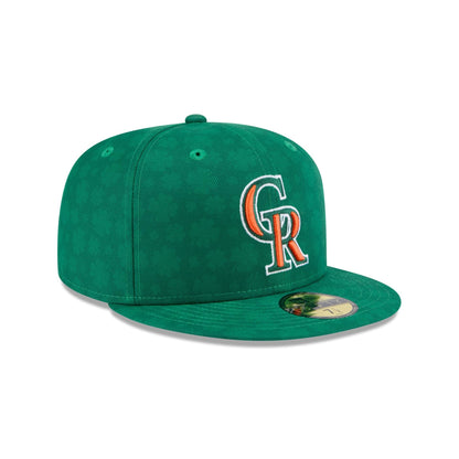 Colorado Rockies St. Patrick's Day 2025 59FIFTY Fitted Hat