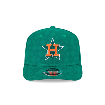 Houston Astros St. Patrick's Day 2025 9SEVENTY Stretch-Snap Hat