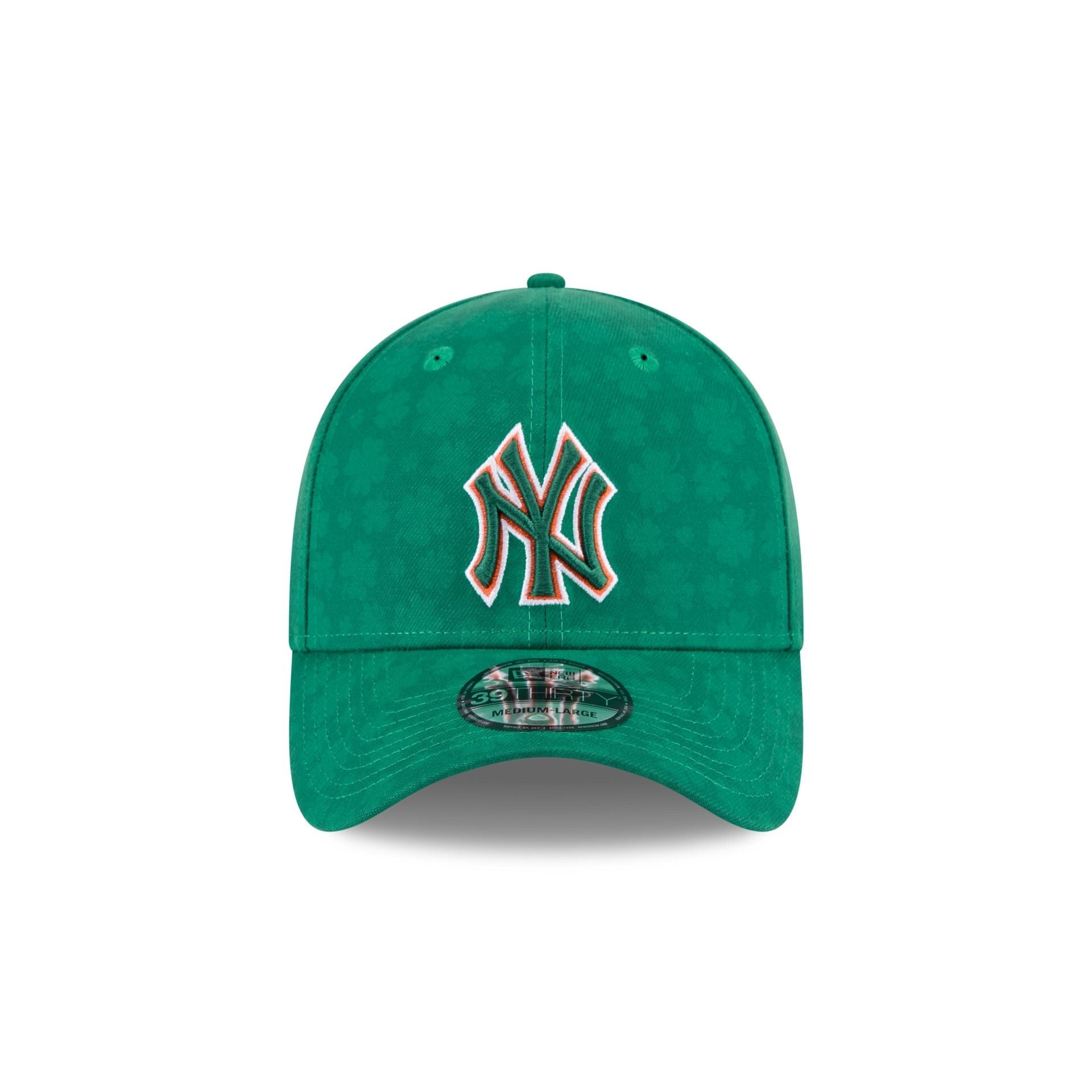 New York Yankees St. Patrick's Day 2025 39THIRTY Stretch Fit Hat
