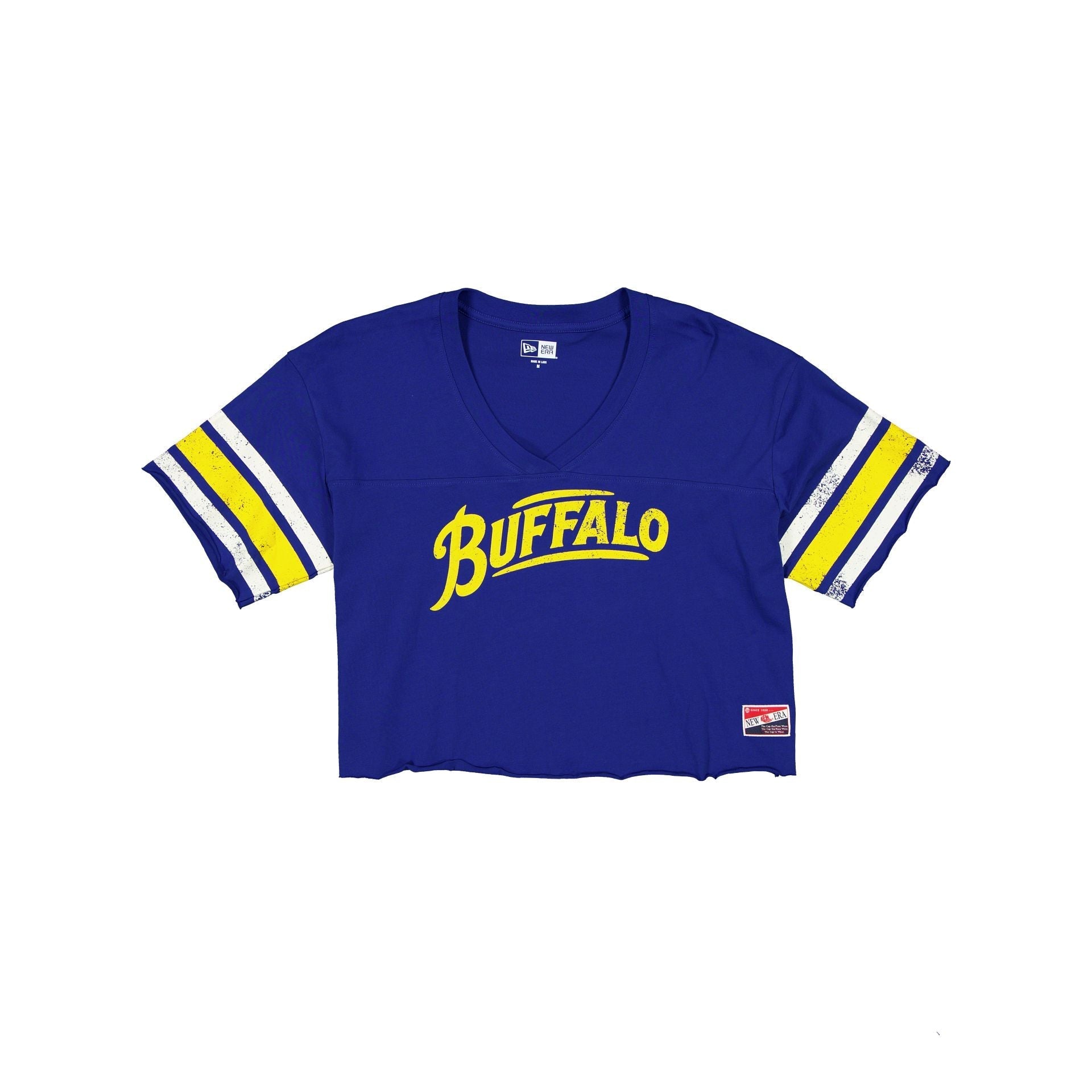 Buffalo Sabres Throwback Cropped Women's T-Shirt