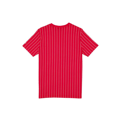 Texas Rangers Throwback Pinstripe Wordmark T-Shirt