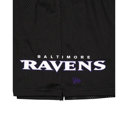 Baltimore Ravens Mesh Black Shorts