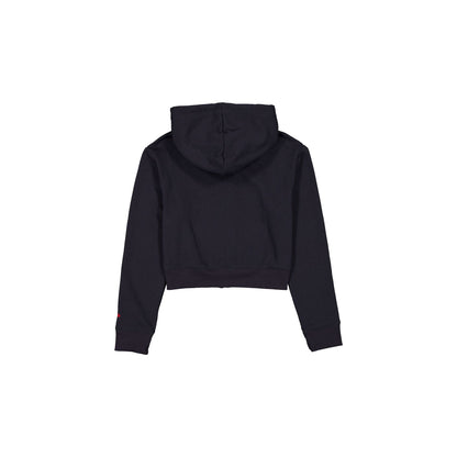 Boston Red Sox Game Day Cropped Women's Zipper Hoodie